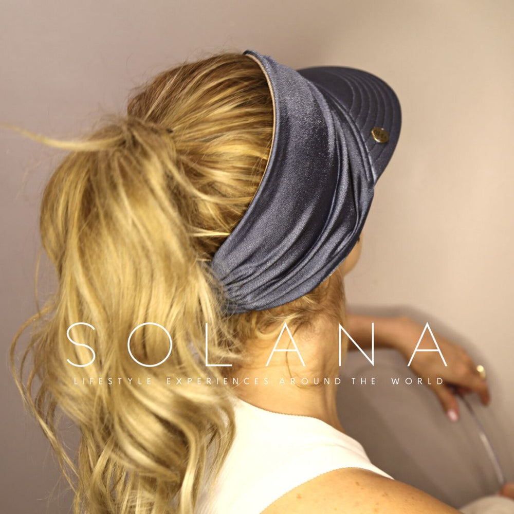 SANTORINI,  Denim Blue & Beige