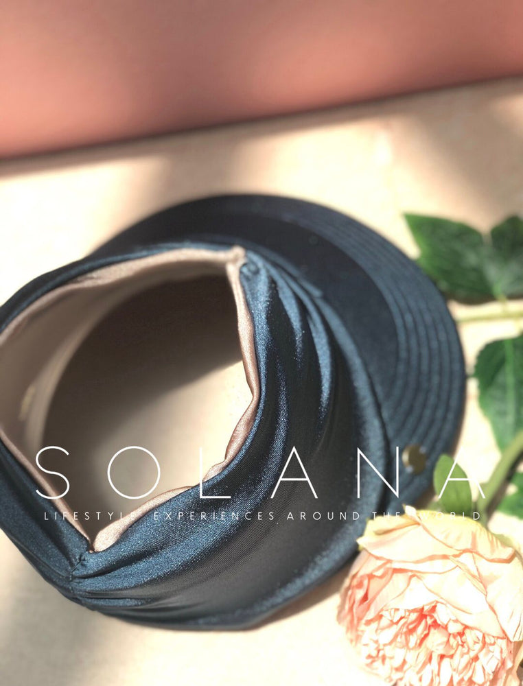 SANTORINI,  Denim Blue & Beige