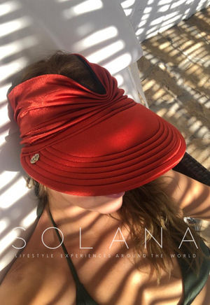 FRENCH RIVIERA, Elegant Red & Beige